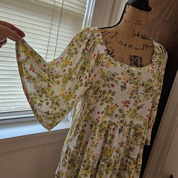 Cactus and Pearl Mini Floral Dress - Picture 9 of 16